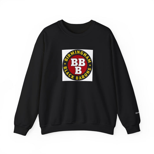 - Birmingham Black Barons Black Zone Unisex Heavy Blend™ Crewneck Sweatshirt