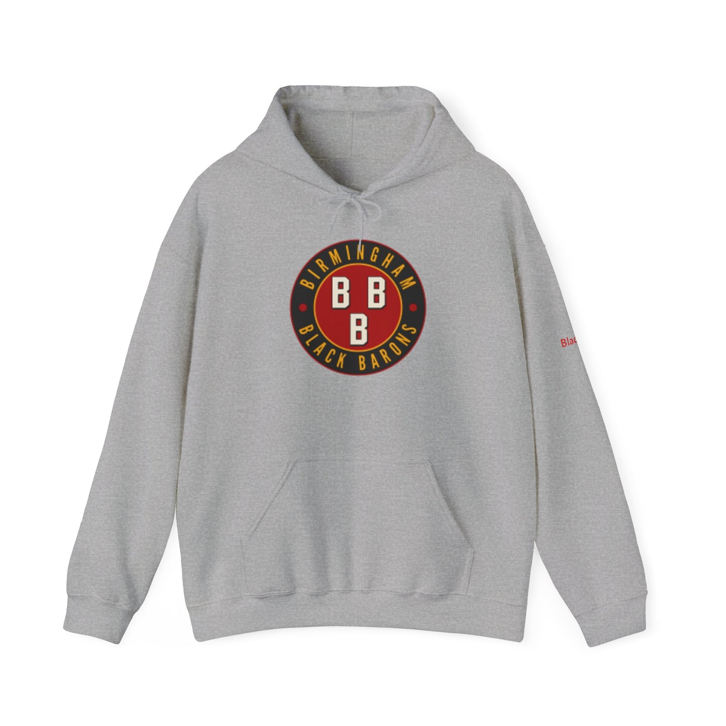 - Birmingham Black Barons Black Zone Unisex Heavy Blend™ Hooded Sweatshirt