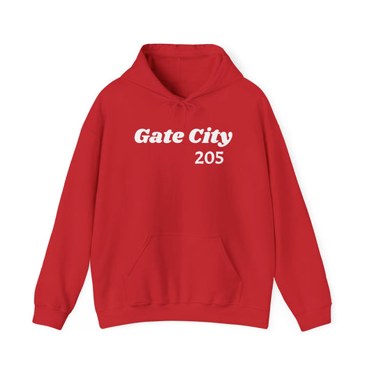 Gate City Alabama Hoodie - Vintage Retro Design, Souvenir Gift, College Town Apparel, State Pride Sweater, Travel Memento Pullover