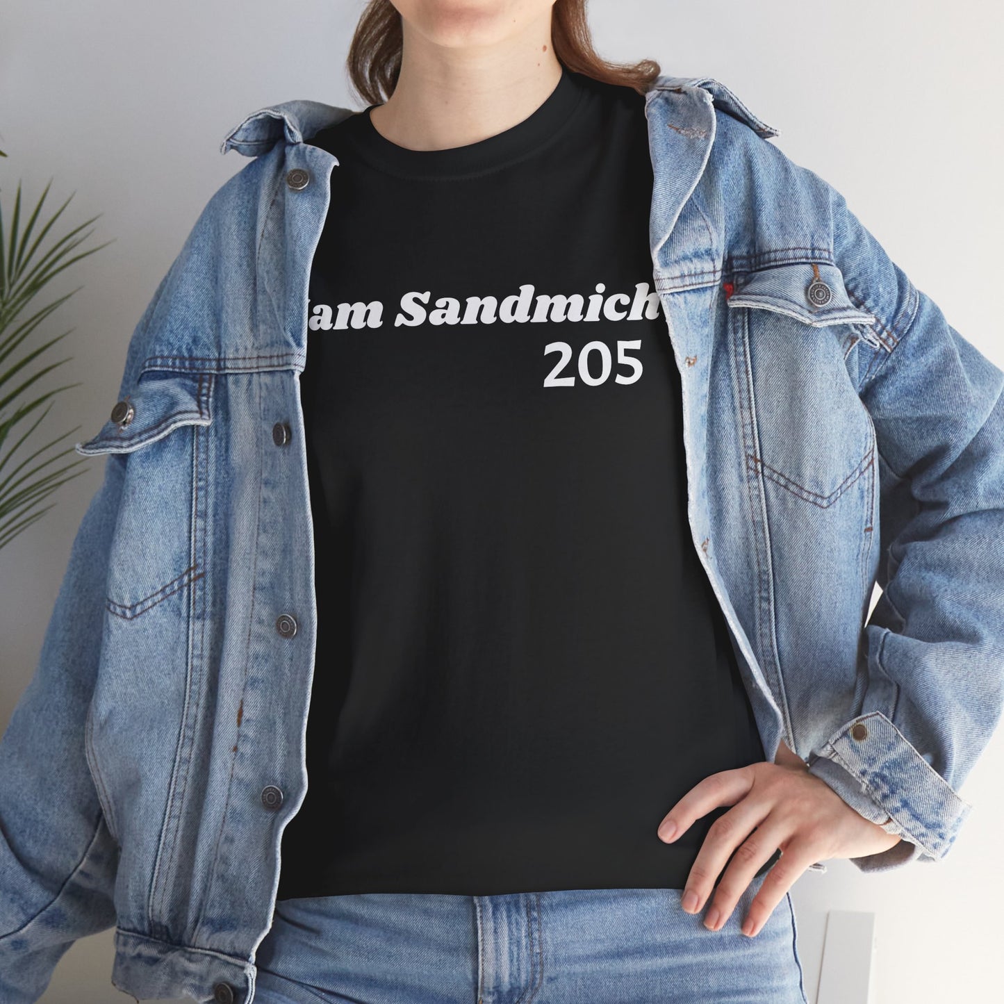 Ham Sandmich Birmingham Alabama Unisex Tee, T-Shirt Gift for Foodies, Casual Cotton Shirt, Sandwich Lover Top, Graphic Tee for Men and