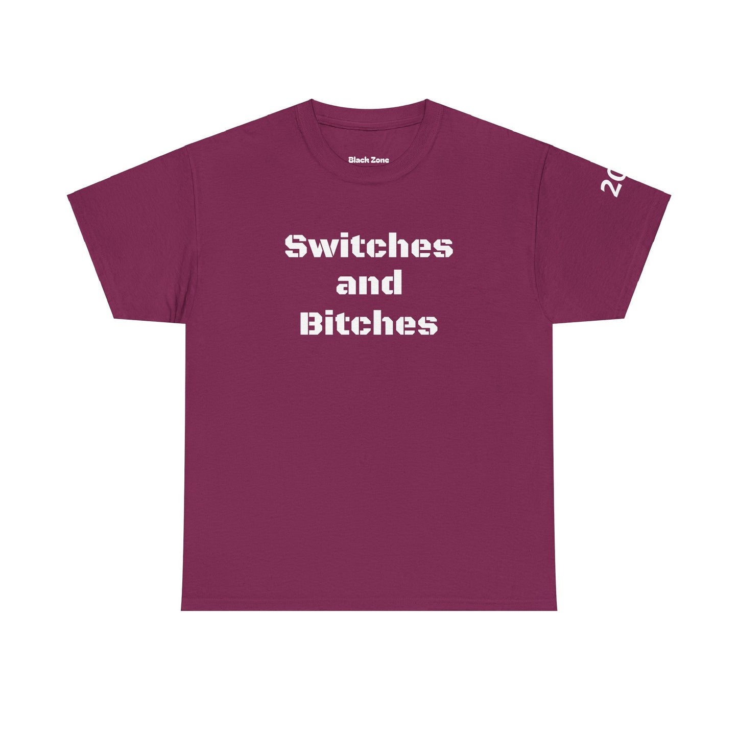 -Switches And Bitches Unisex Heavy Cotton Tee