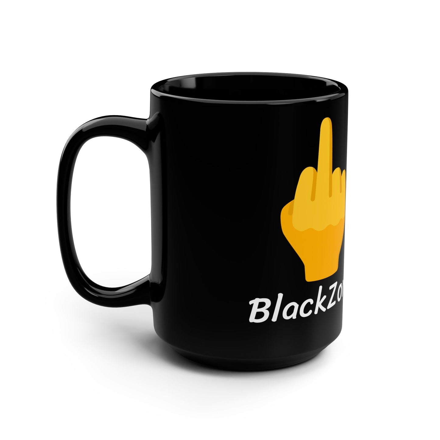 - BlackZone205 Black Mug, 15oz