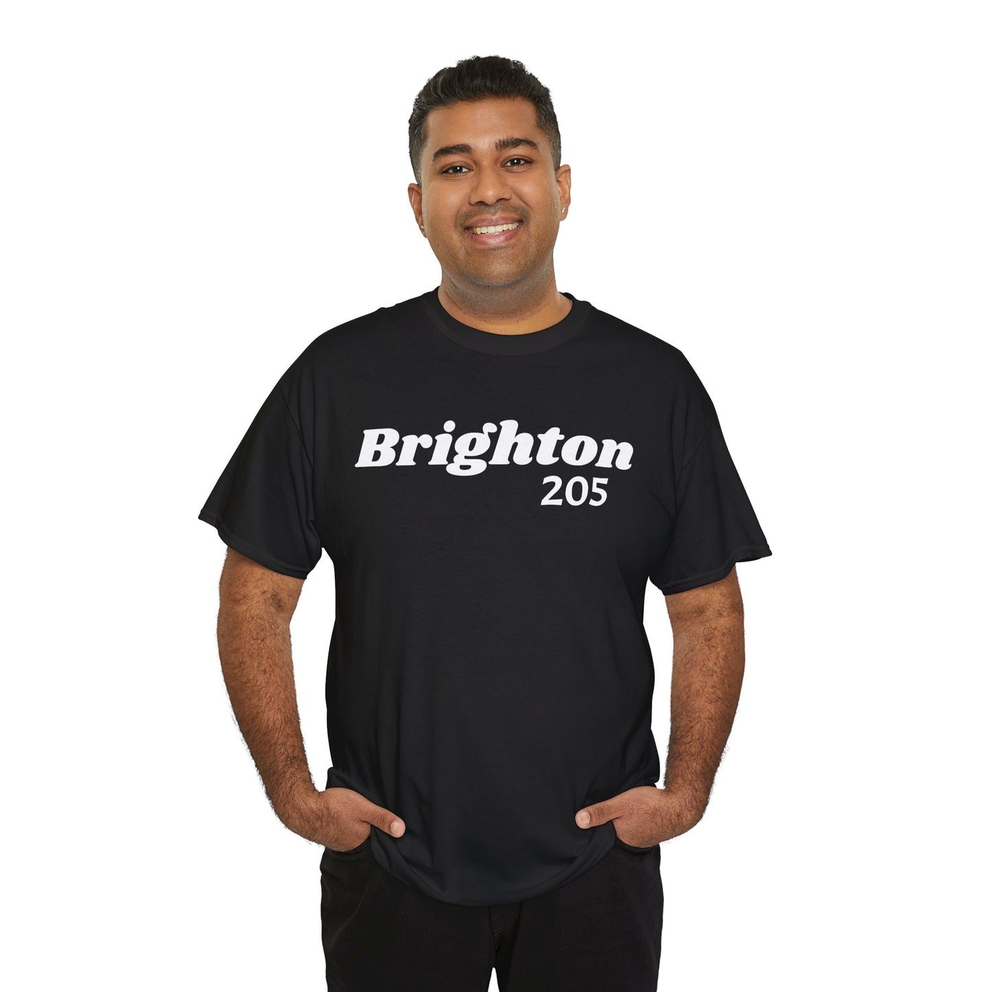 Brighton Alabama Unisex Tee, Graphic T-Shirt, Vintage Style Shirt, Retro Souvenir Top, Gift for Traveler