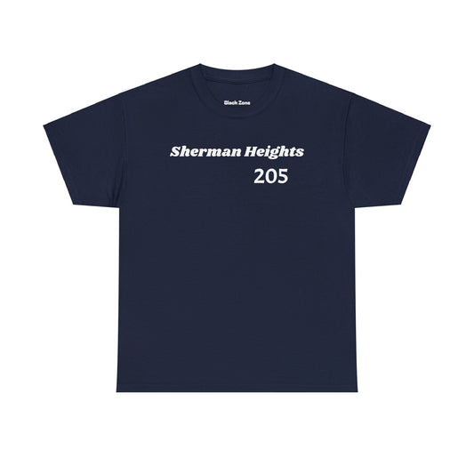 Sherman Heights Alabama Unisex Heavy Cotton Tee