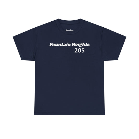 Fountain Heights Alabama Unisex Heavy Cotton Tee