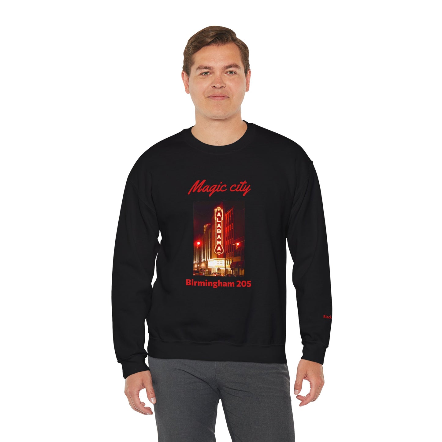 Magic City Black Zone Unisex Heavy Blend™ Crewneck Sweatshirt