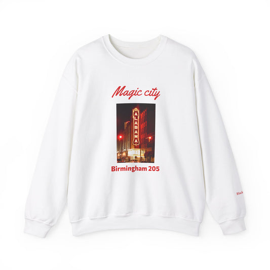 Magic City Black Zone Unisex Heavy Blend™ Crewneck Sweatshirt