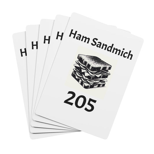 Playing Cards - Ham Sandmich Birmingham Alabama Poker Deck