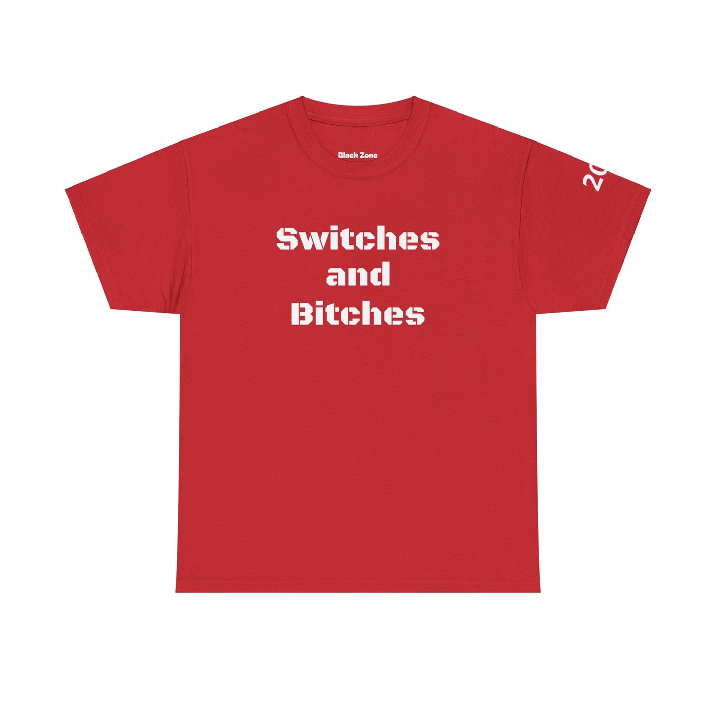 -Switches And Bitches Unisex Heavy Cotton Tee