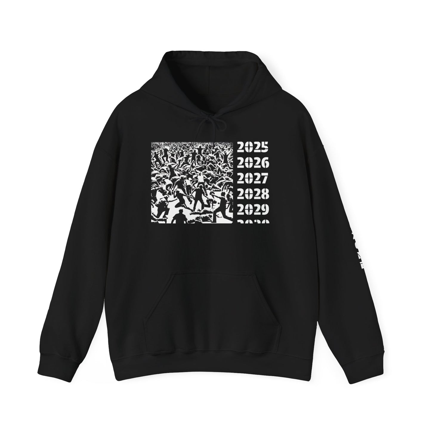 Black Zone apparel Unisex Heavy Blend™ Hooded Sweatshirt