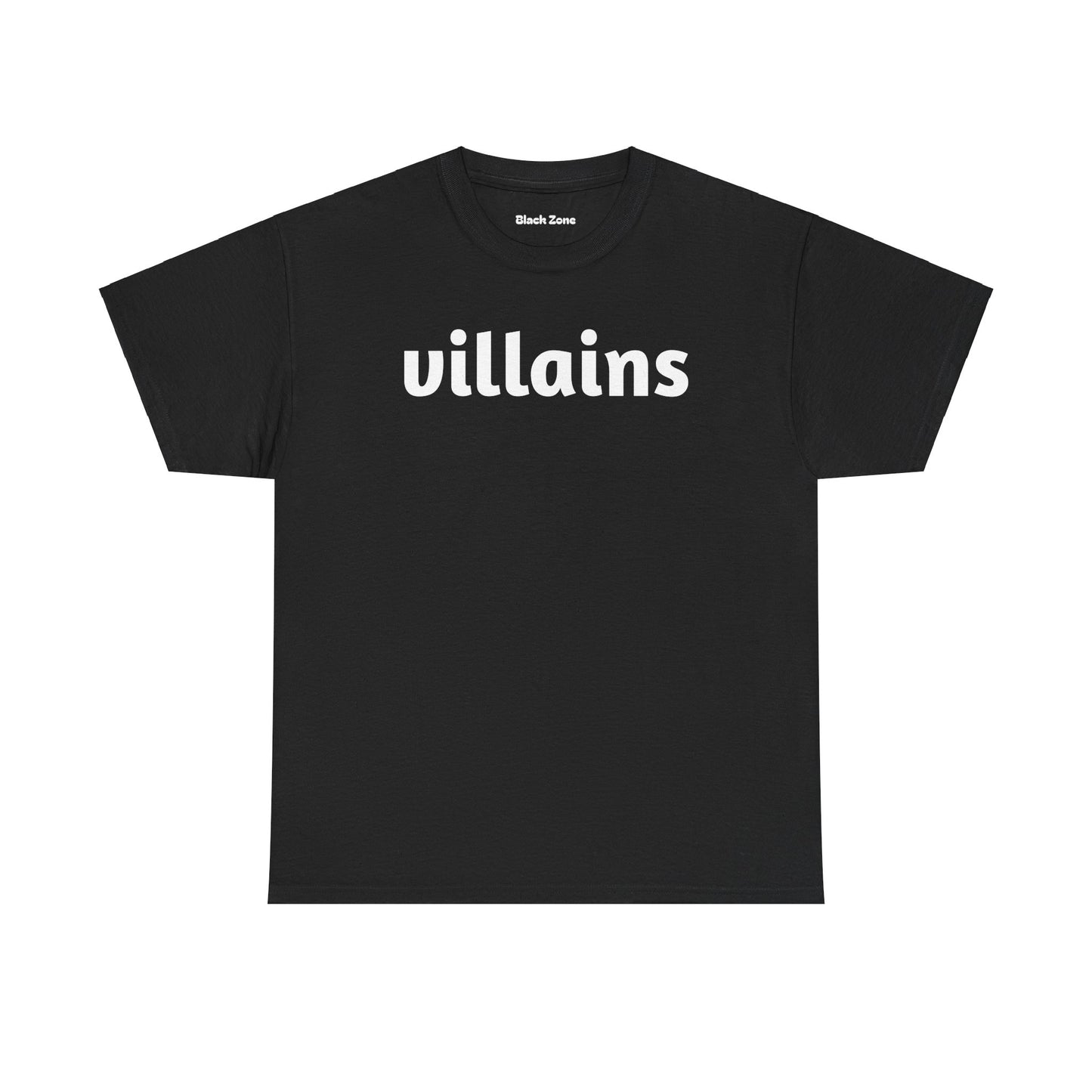 Villains T Shirt Unisex Heavy Cotton Tee, Villains Tee, Evil Characters Shirt, Dark Side Top, Comic Book Villains Tee, Halloween T Shirt