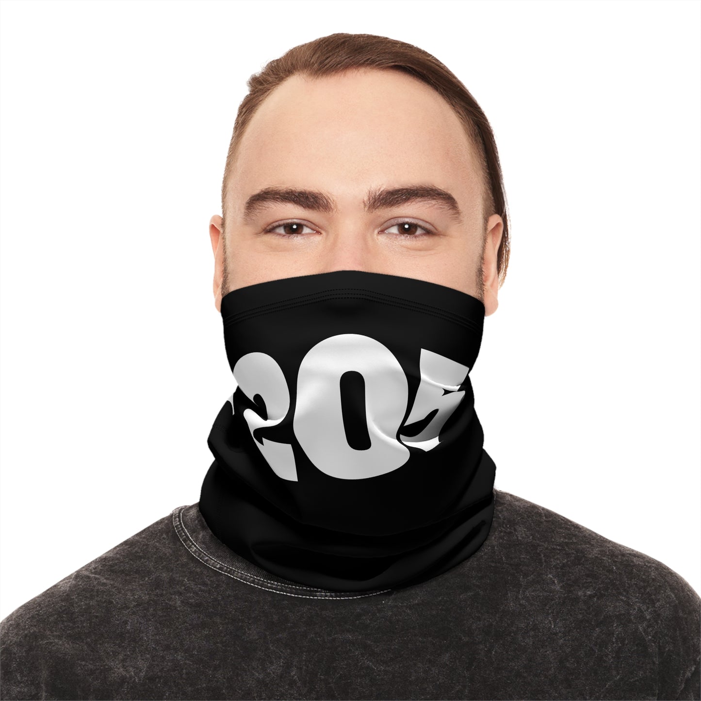 Neck Gaiter, Winter Accessory, Drawstring Face Cover, 205 Birmingham Alabama, Balaclava, Ski Mask, Cold Weather Gear