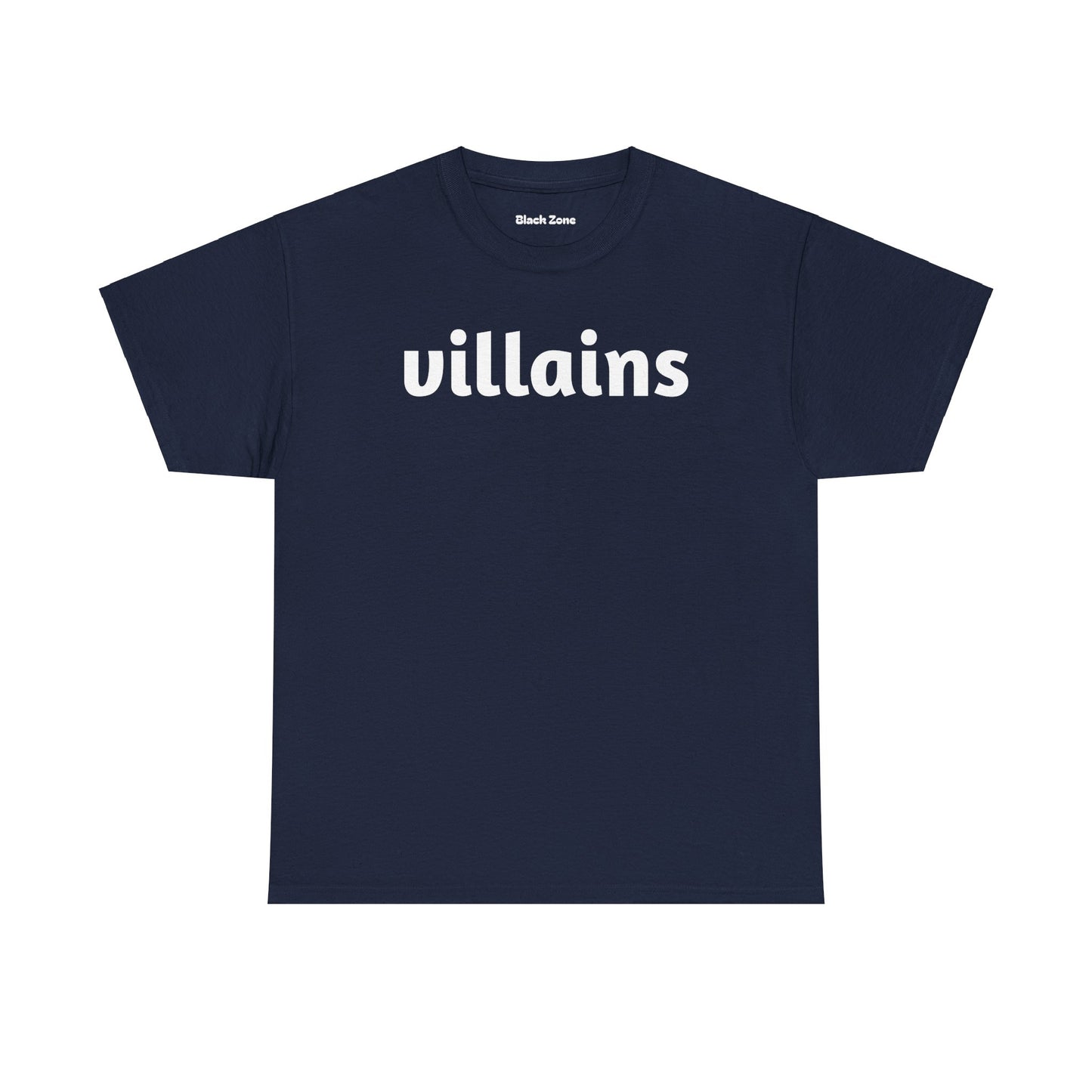 Villains T Shirt Unisex Heavy Cotton Tee, Villains Tee, Evil Characters Shirt, Dark Side Top, Comic Book Villains Tee, Halloween T Shirt