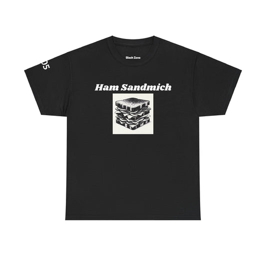 Ham Sandmich Birmingham Alabama Unisex Tee, T-Shirt Gift for Foodies, Casual Cotton Shirt, Sandwich Lover Top, Graphic Tee for Men and