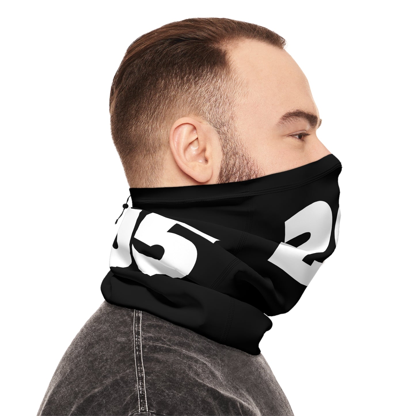 Neck Gaiter, Winter Accessory, Drawstring Face Cover, 205 Birmingham Alabama, Balaclava, Ski Mask, Cold Weather Gear