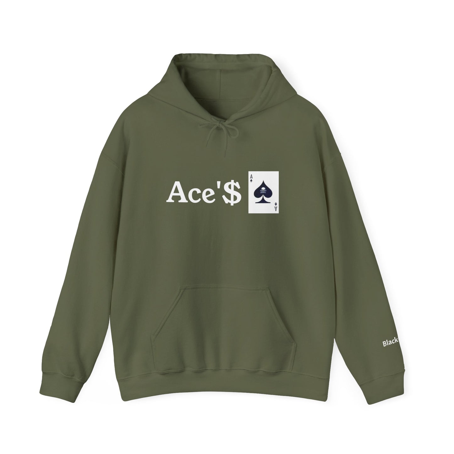 Ace'$ Black Zone Unisex Heavy Blend™ Hooded Sweatshirt